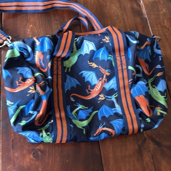 Pottery Barn Kids Dragon Print Overnight Duffle - Picture 2 of 5